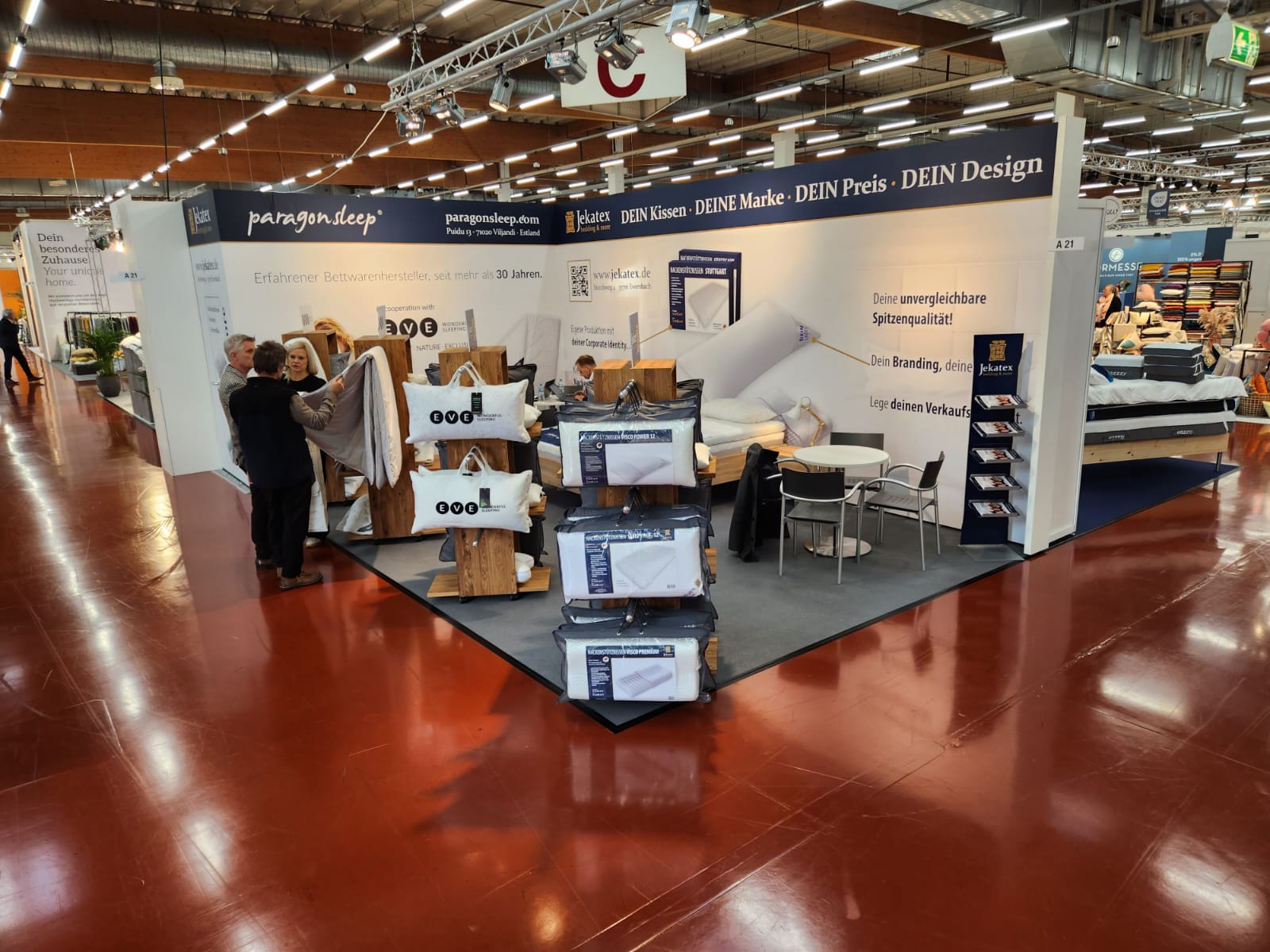 Jekatex auf der Messe: Ein voller Erfolg!