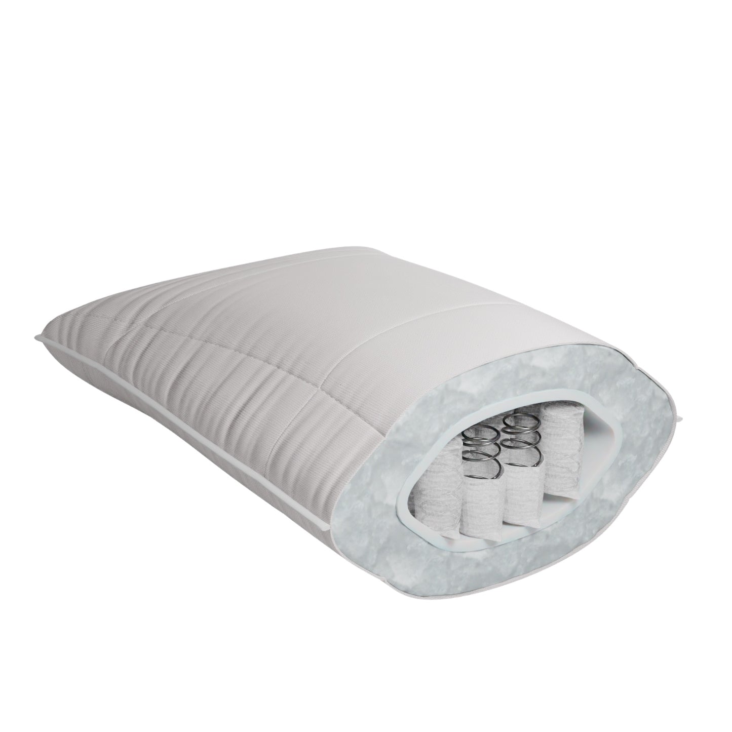 Boxspring neck support pillow